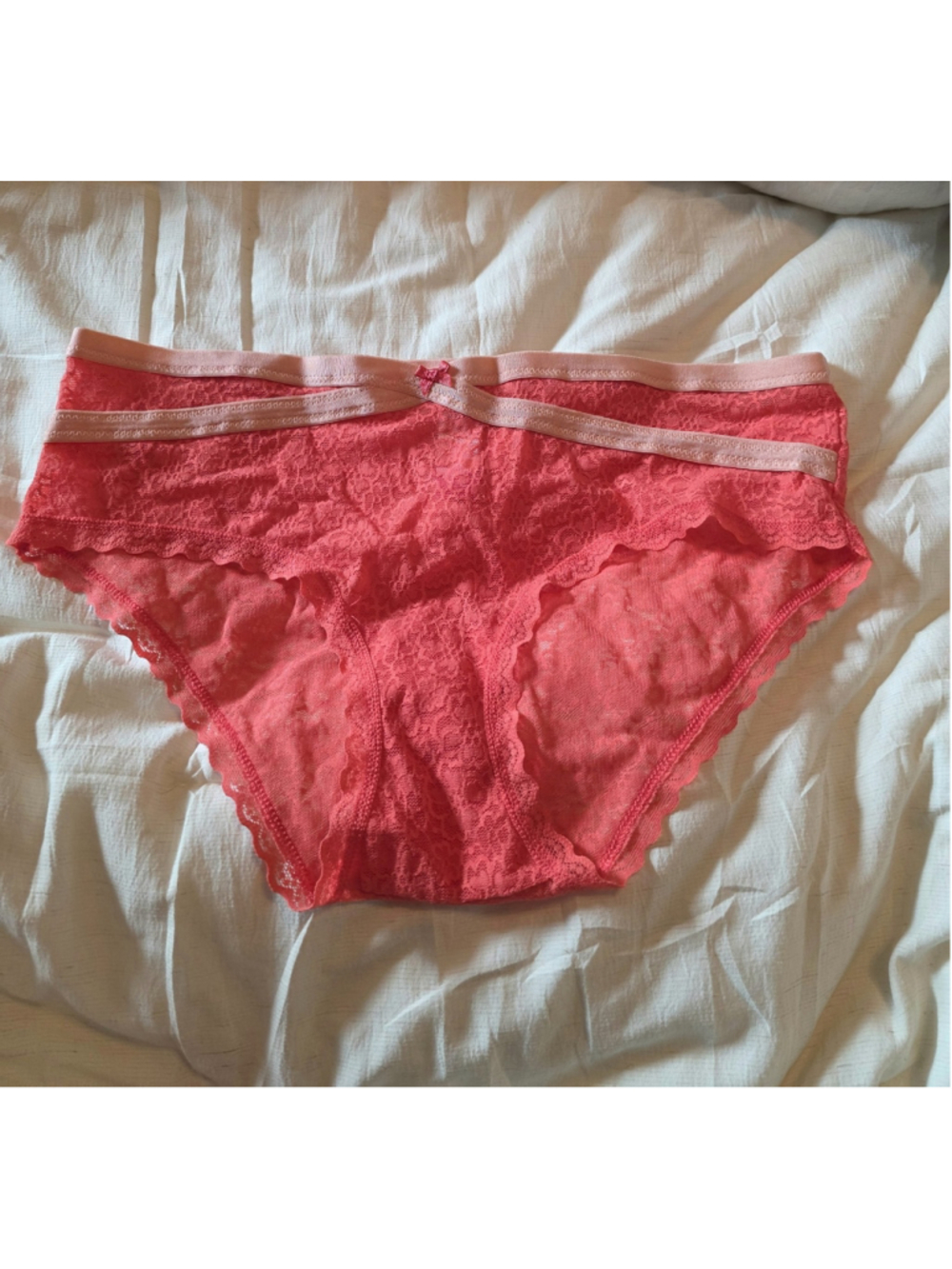 Vintage No Boundaries Size Large Lace Panties Y2K NoBo Bikini Sexy HOT Mcbling